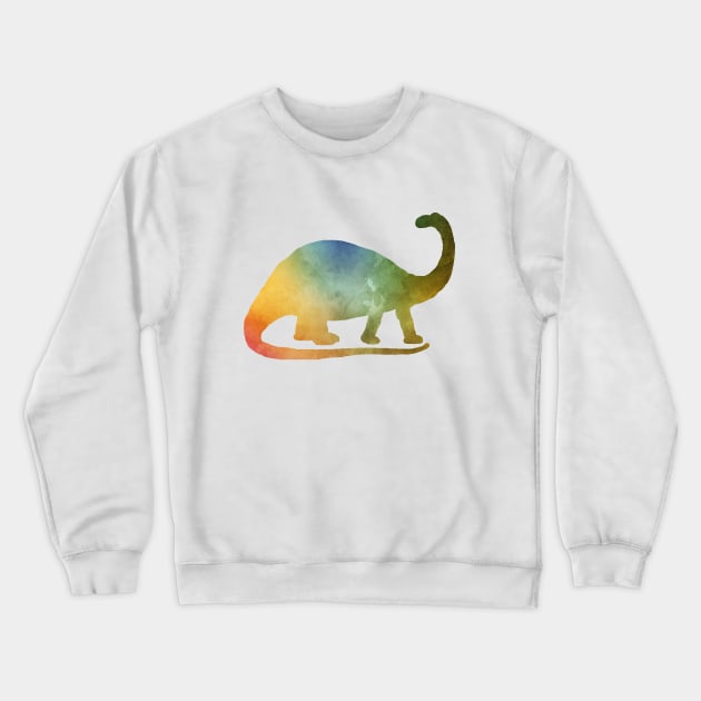 Brontosaurus Crewneck Sweatshirt by TheJollyMarten